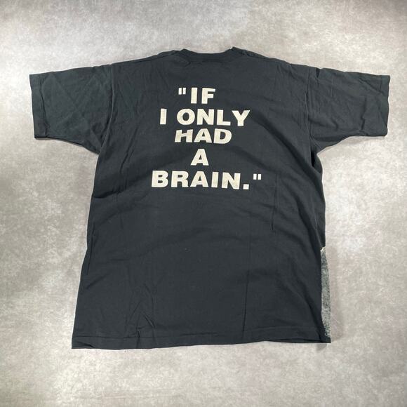1992 Stanley Desantis "If I Only Had A Brain" Scarecrow Wizard of Oz T-shirt - Picture 2 of 6